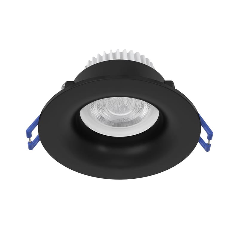 Infälld Lampa Salabate 88 mm, Svart