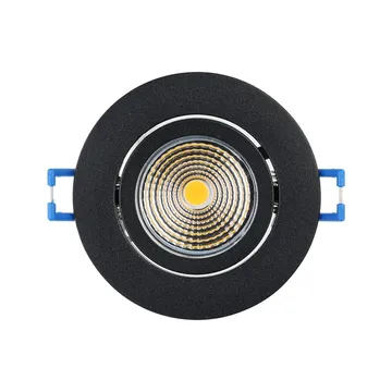 Infälld Lampa Saliceto Ø88 mm 2700K - Svart - Belysning - Spotlights & downlights