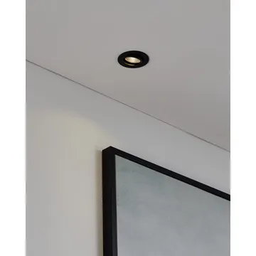 Infälld Lampa Saliceto Ø88 mm 2700K - Svart - Belysning - Spotlights & downlights