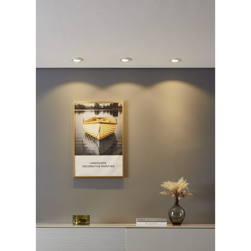 Infälld Lampa Saliceto 3 st Ø88 mm 2700K - Vit - Belysning - Spotlights & downlights
