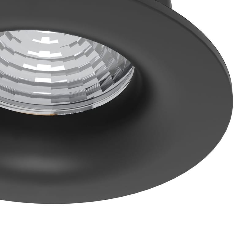 Infälld Lampa Saliceto 88 mm 2700K Set om 3 - Svart - Belysning - Spotlights & downlights