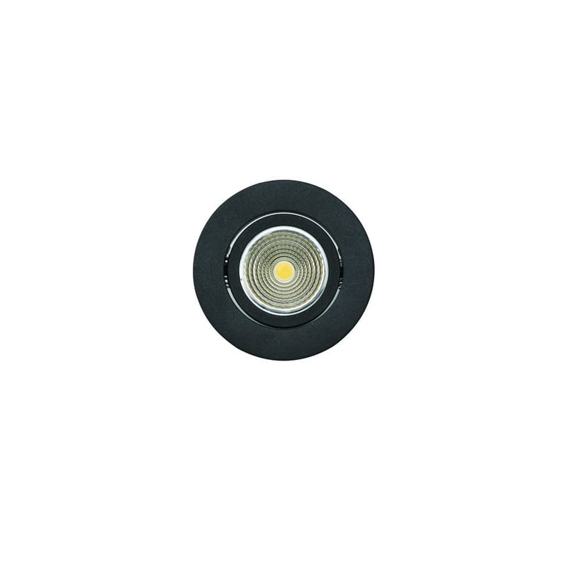 Infälld Lampa Saliceto 88 mm 4000K - Svart - Belysning - Spotlights & downlights