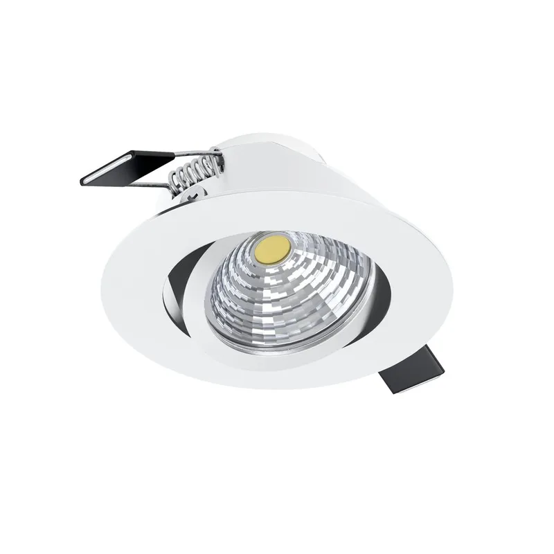 Infälld Lampa Saliceto 88 mm 4000K, Vit