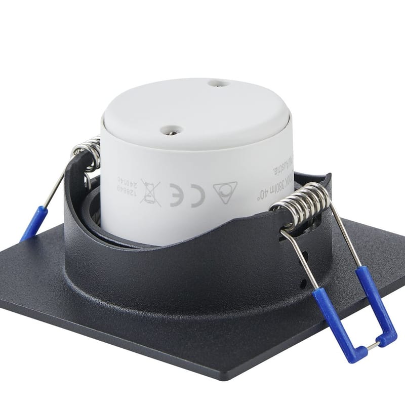 Infälld Lampa Saliceto Mobil Svart 4000K - 8,8 cm - Belysning - Spotlights & downlights