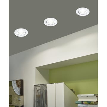 Infälld Lampa Saliceto Mobil Vit 4000K Set om 3 - 8,8 cm - Belysning - Spotlights & downlights