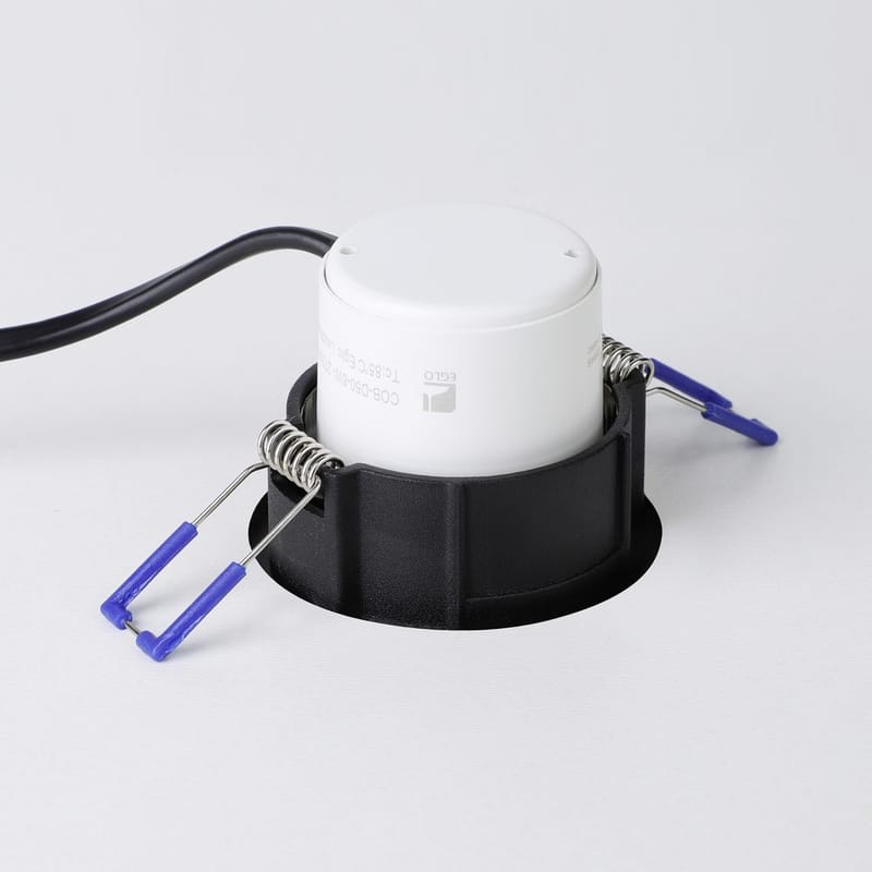 Infälld Lampa Saliceto Stel 88 mm 2700K - Svart - Belysning - Spotlights & downlights