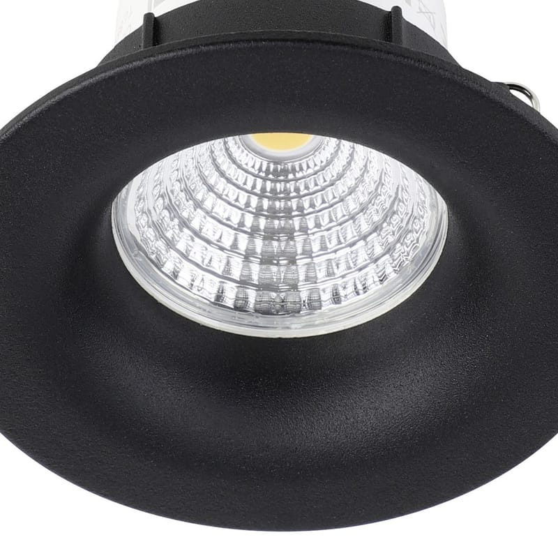 Infälld Lampa Saliceto Stel 88 mm 2700K - Svart - Belysning - Spotlights & downlights
