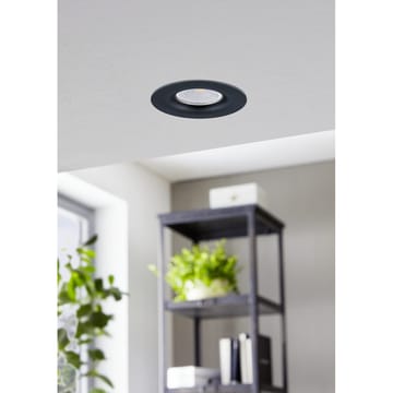 Infälld Lampa Saliceto Stel Svart 4000K - 8,8 cm - Belysning - Spotlights & downlights