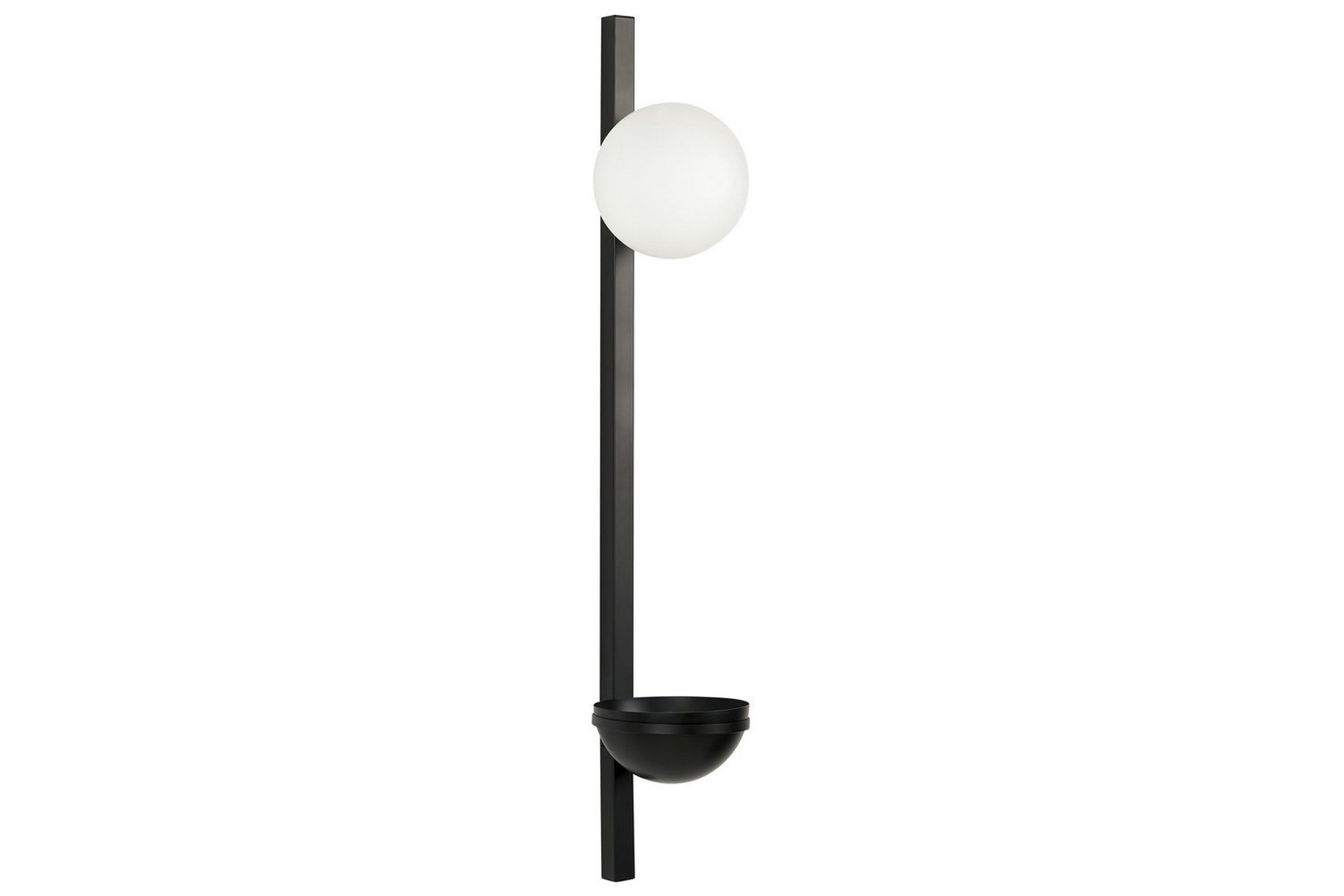 Andreis Vägglampa E14 Svart/Vit