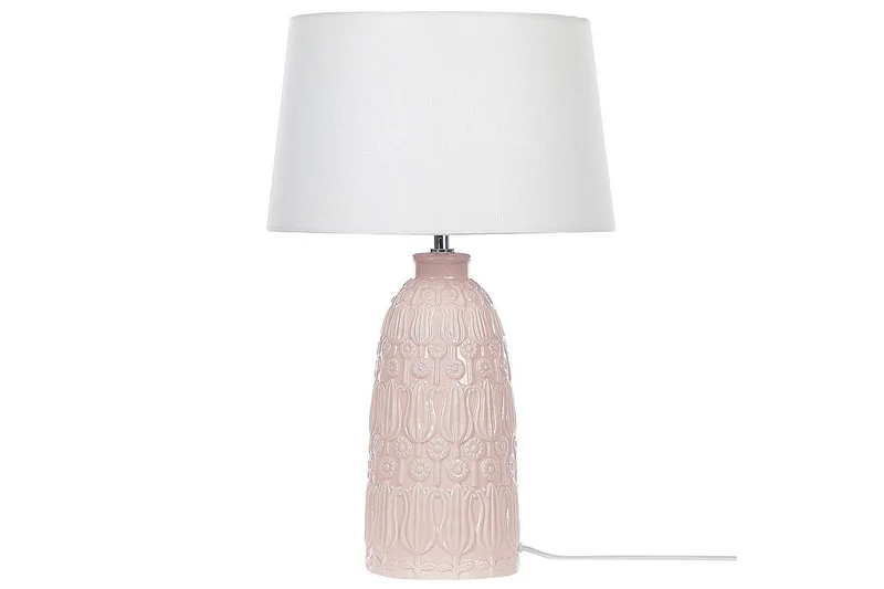 Azzurvi Bordslampa 56 cm E27 - Rosa/Vit - Belysning - Lampor & belysning inomhus - Bordslampa