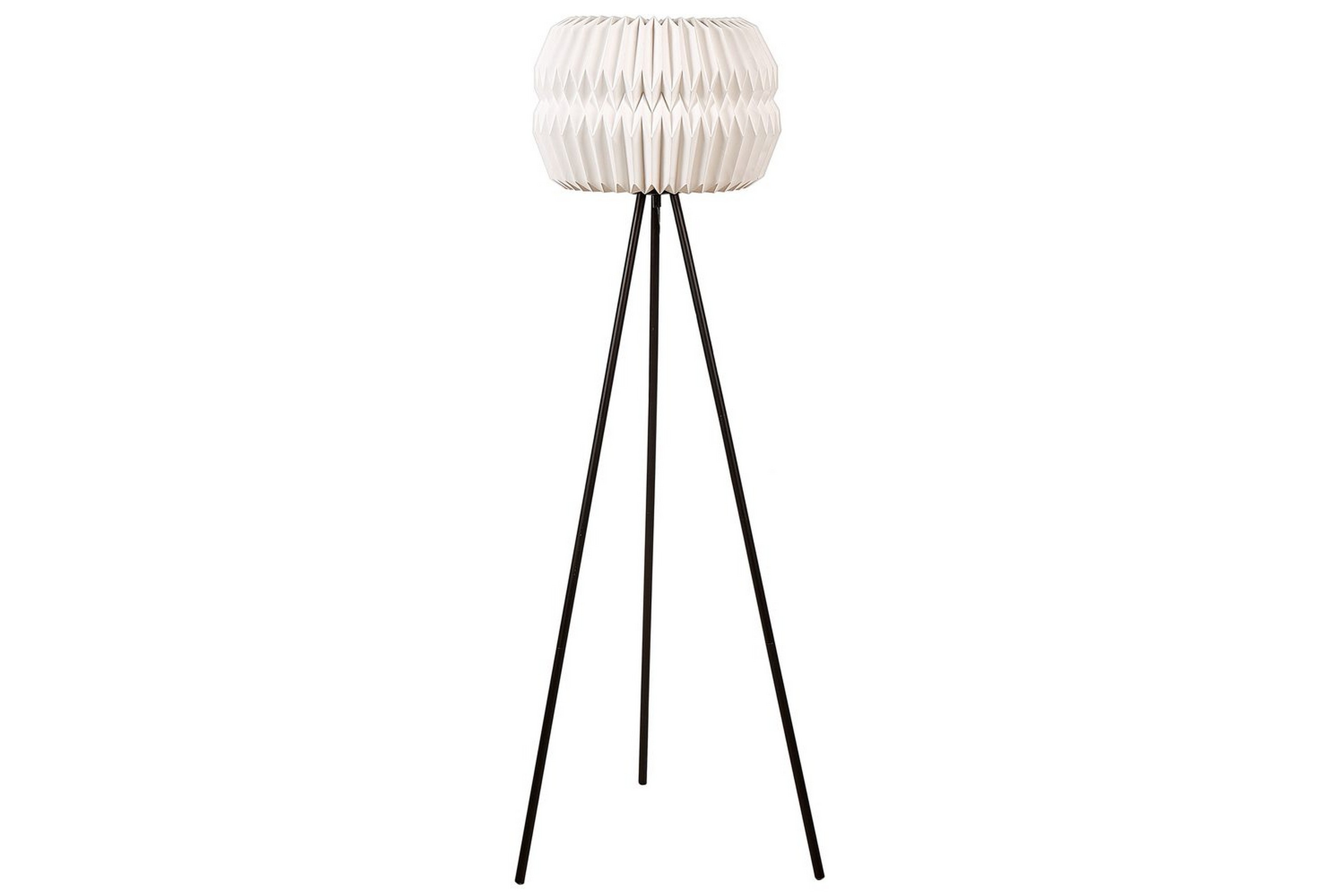 Beliya Golvlampa 138 cm Svart/Vit