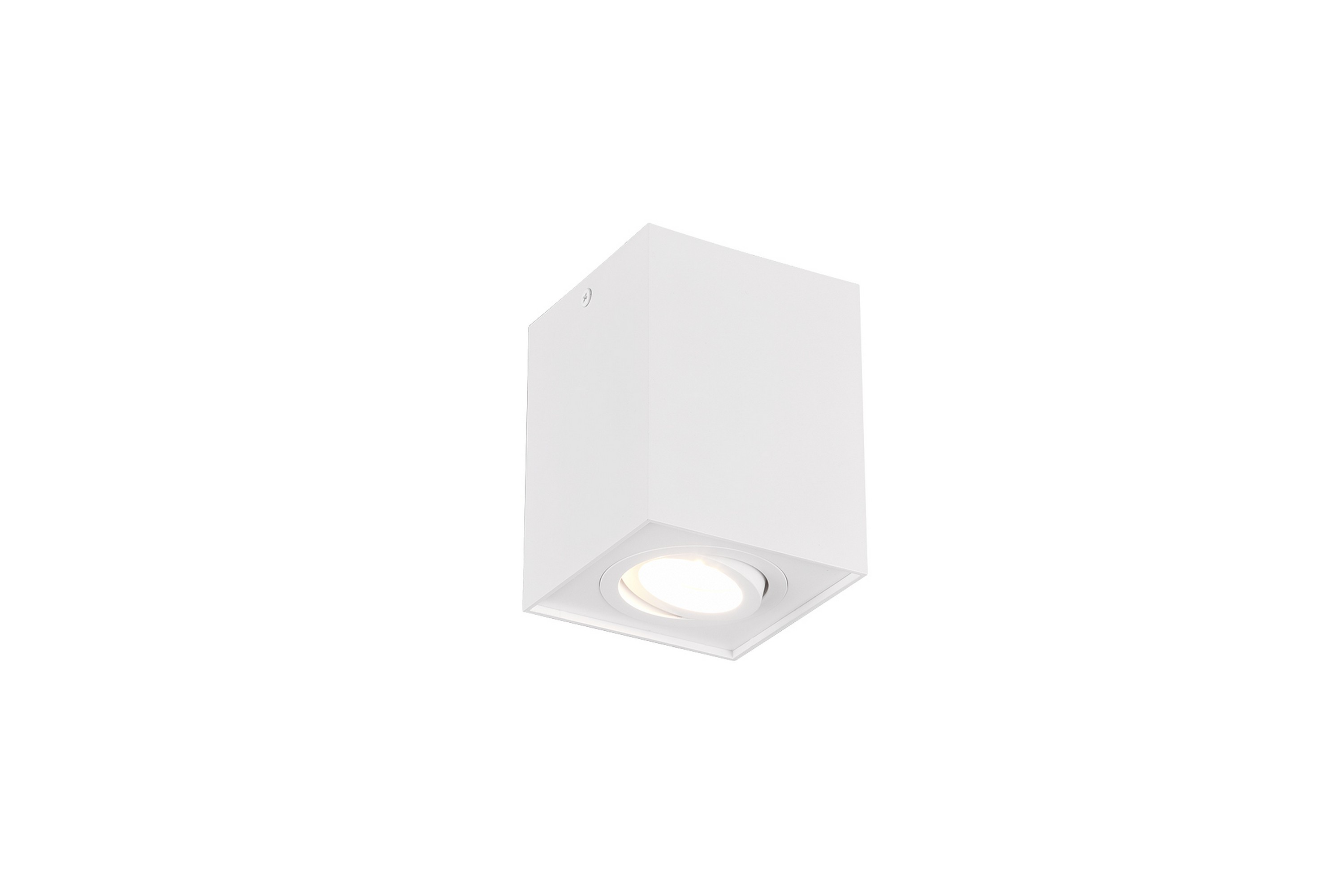 Biscuit plafond GU10 mattvit Matt vit