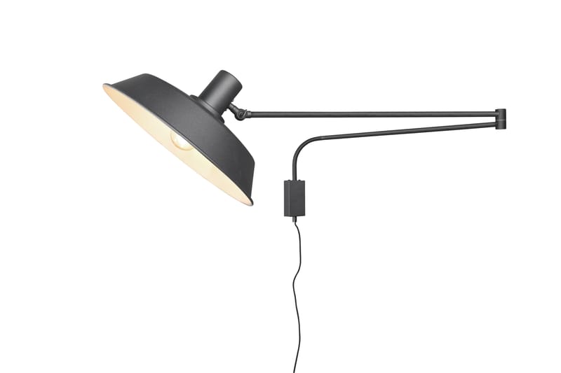 Bolder vägglampa E27 mattsvart - Matt svart - Belysning - Lampor & belysning inomhus - Vägglampa
