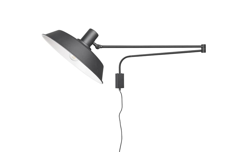 Bolder vägglampa E27 mattsvart - Matt svart - Belysning - Lampor & belysning inomhus - Vägglampa