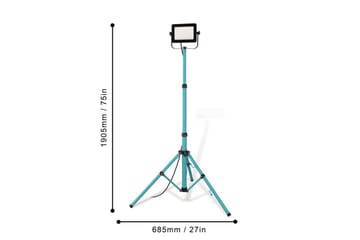 Arbetsbelysning Eglo LED-Stativstrålkastare 52W - Belysning - Lampor & belysning inomhus - Bordslampa - Skrivbordslampor & kontorslampor