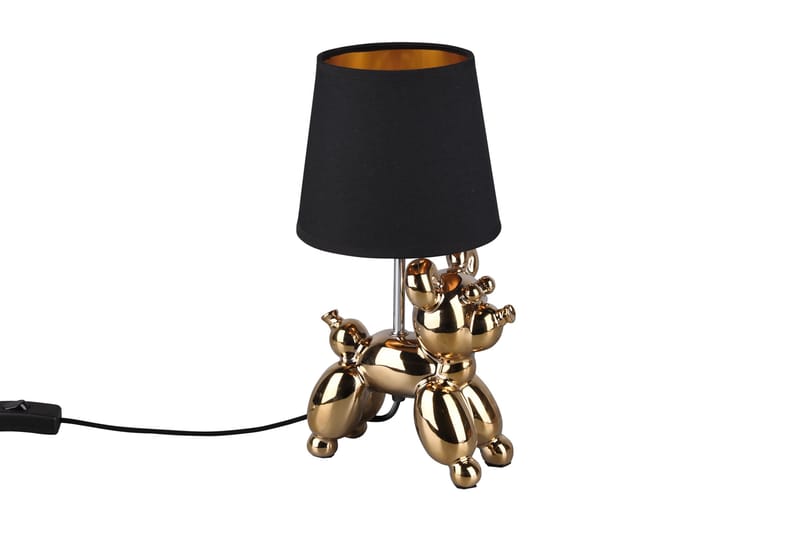 Bordslampa Bello E14 Svart/Guld, Svart/Guld