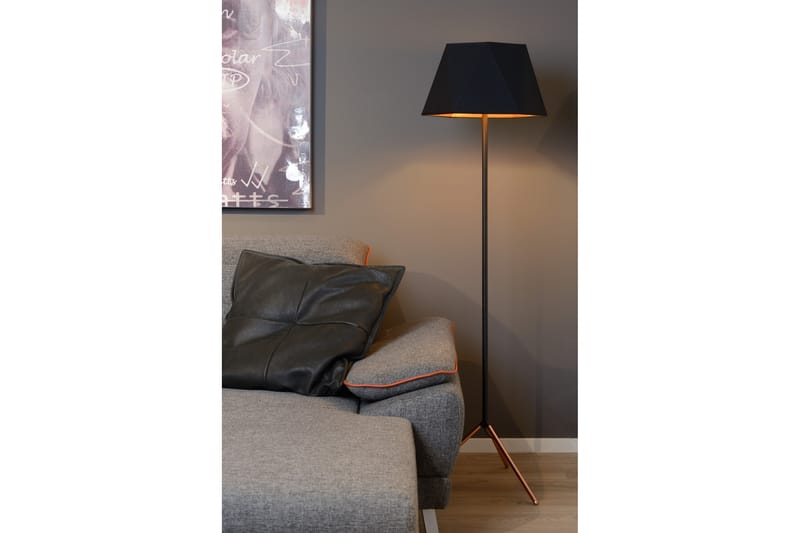 Bordslampa Alegro Svart - Lucide - Bordslampa - Fönsterlampa på fot - Hall lampa - Sängbordslampa - Fönsterlampa