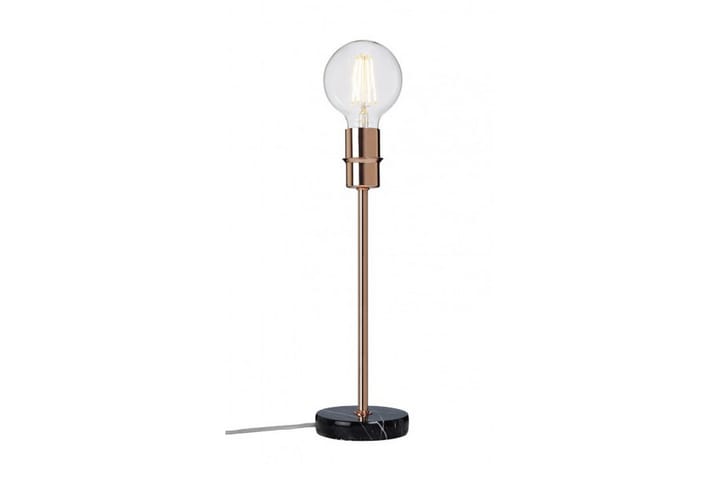 Bordslampa Converto 14 cm Rund Svart Marmor/Koppar - Cottex - Fönsterlampa - Bordslampa - Fönsterlampa på fot - Sängbordslampa - Hall lampa