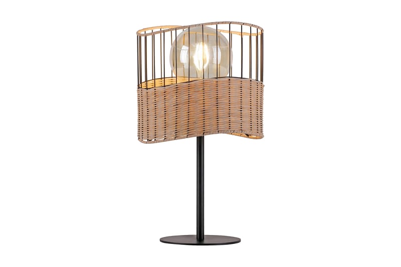 Bordslampa Corionto - Svart - Fönsterlampa - Bordslampa - Fönsterlampa på fot - Sängbordslampa - Hall lampa