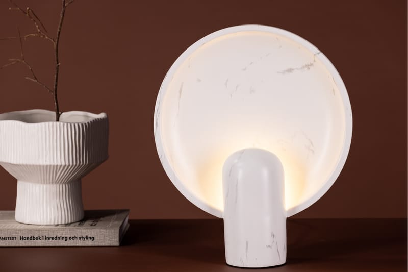 Bordslampa Dolley 35 cm - Ljusgrå - Bordslampa - Fönsterlampa på fot - Hall lampa - Sängbordslampa - Fönsterlampa