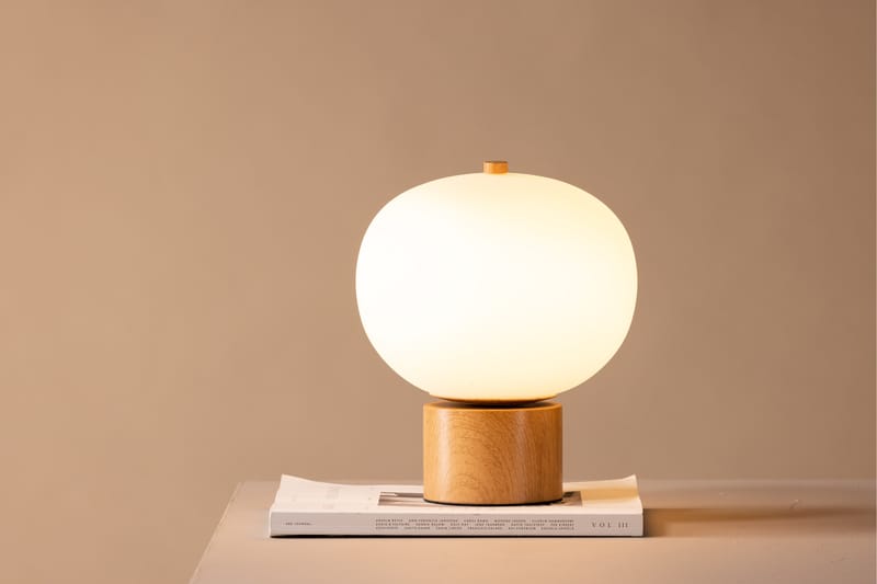Bordslampa Dular 30 cm - Ljusgrå - Bordslampa - Fönsterlampa på fot - Hall lampa - Sängbordslampa - Fönsterlampa