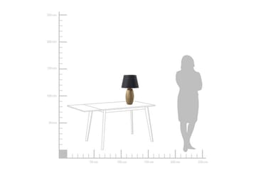 Bordslampa Ebro 33 cm - Guld - Belysning - Lampor & belysning inomhus - Bordslampa