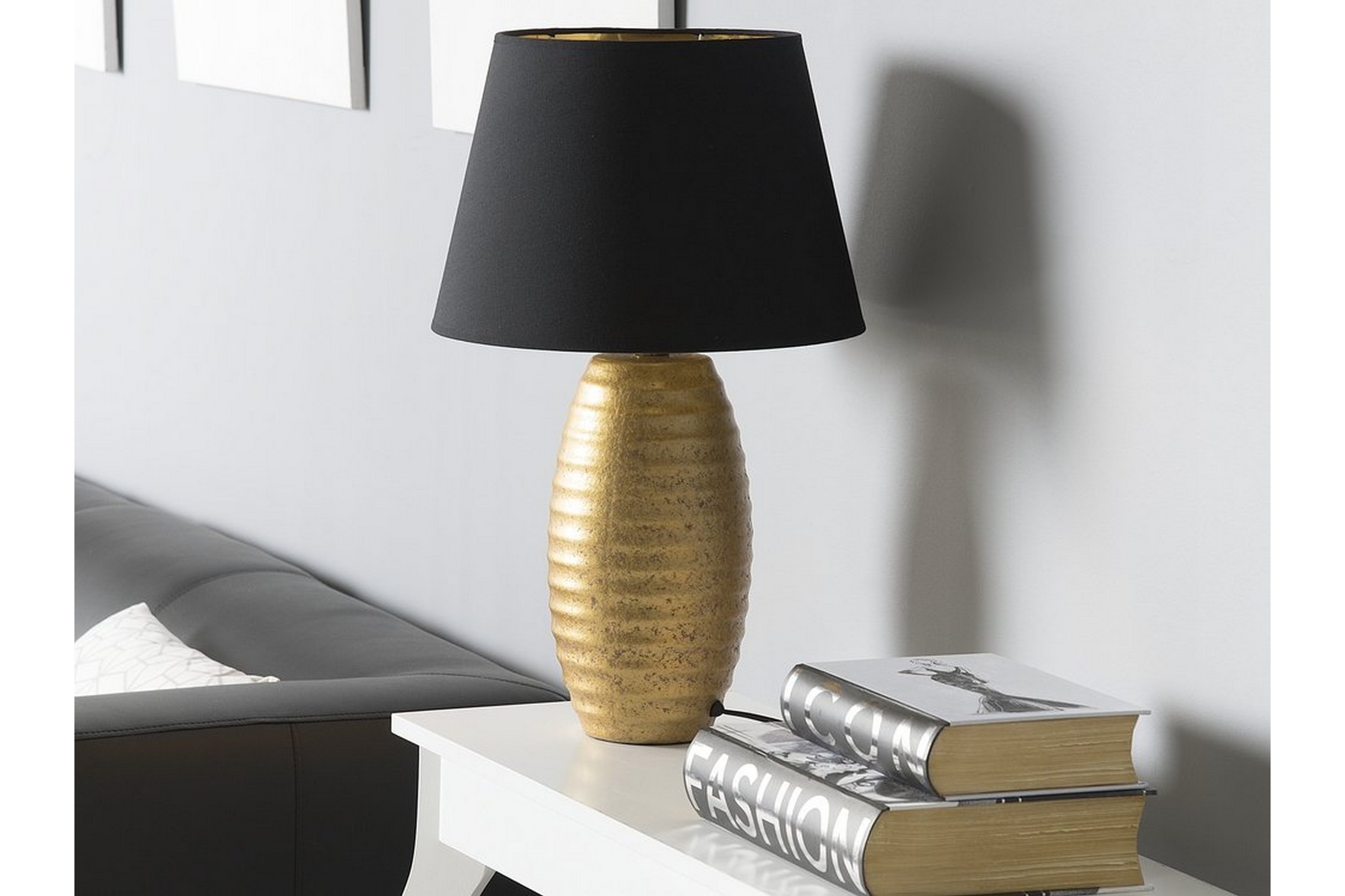 Bordslampa Ebro 33 cm Guld