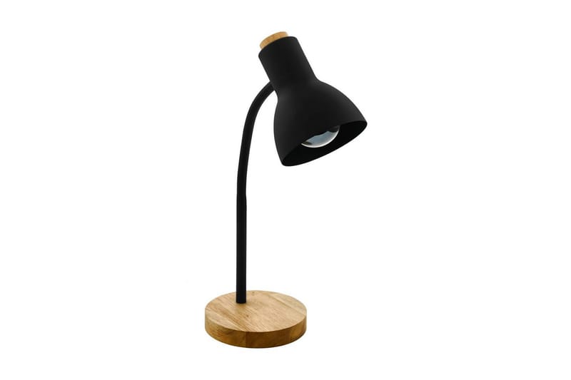 Bordslampa Eglo Veradal Svart, Brun - Svart/Brun - Belysning - Lampor & belysning inomhus - Bordslampa - Skrivbordslampor & kontorslampor