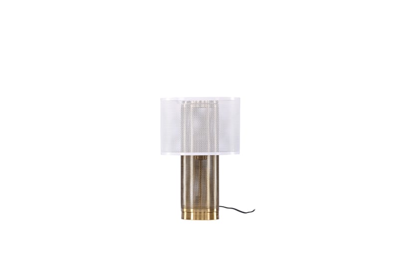 Bordslampa Fharman 39 cm - Vit - Bordslampa - Fönsterlampa på fot - Hall lampa - Sängbordslampa - Fönsterlampa