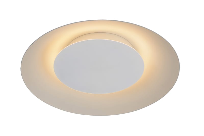 Bordslampa Foskal LED 35cm Rund Vit - Lucide - Bordslampa - Fönsterlampa på fot - Hall lampa - Sängbordslampa - Fönsterlampa
