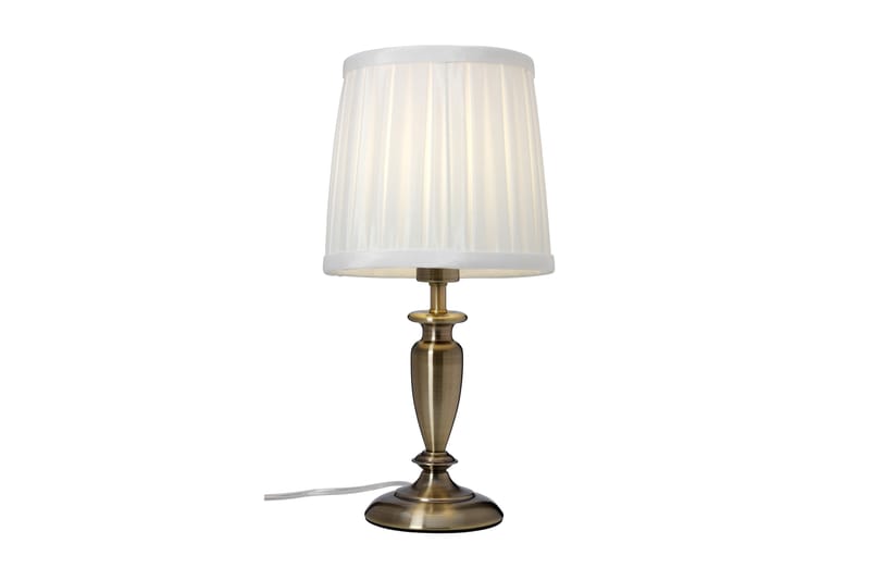 Bordslampa Ines Antik/Vit - Bordslampa