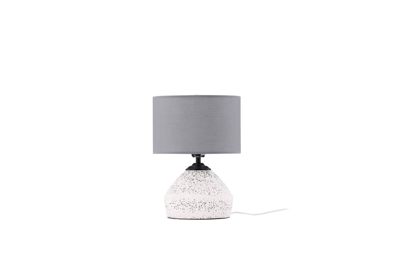 Bordslampa Lalan 36 cm - Vit - Bordslampa - Fönsterlampa på fot - Hall lampa - Sängbordslampa - Fönsterlampa