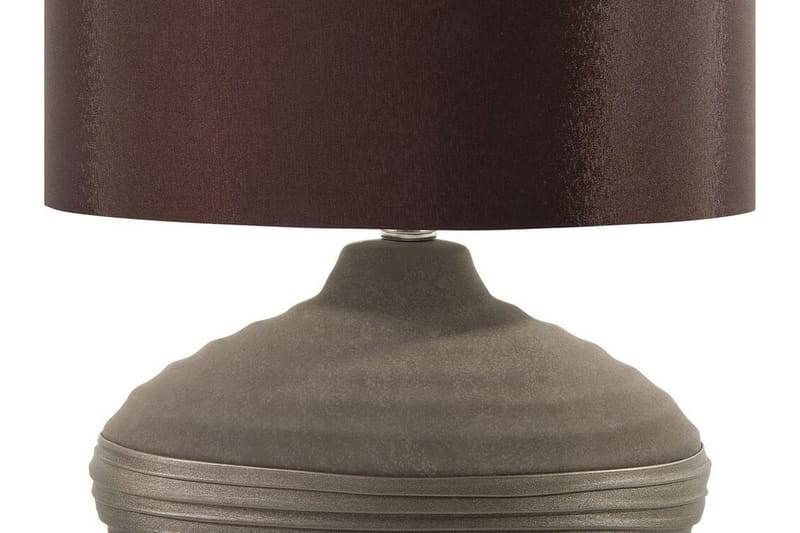 Bordslampa Lima 34 cm - Brun - Bordslampa - Fönsterlampa på fot - Hall lampa - Sängbordslampa - Fönsterlampa