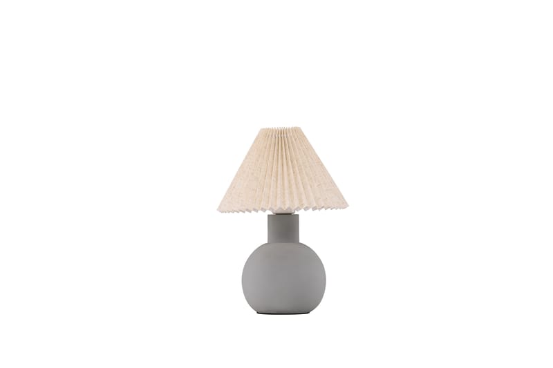 Bordslampa Manno 37 cm - Grå - Fönsterlampa - Bordslampa - Fönsterlampa på fot - Sängbordslampa - Hall lampa