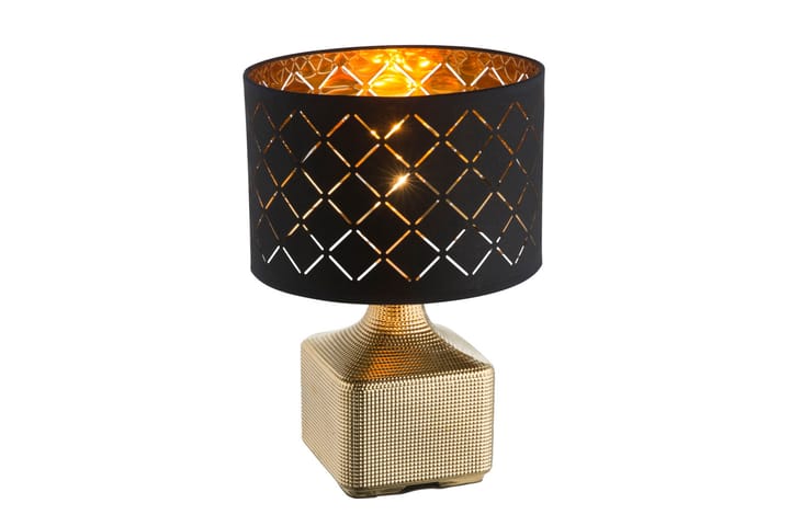 Bordslampa Mirauea Guld/Svart - Globo Lighting - Fönsterlampa - Bordslampa - Fönsterlampa på fot - Sängbordslampa - Hall lampa
