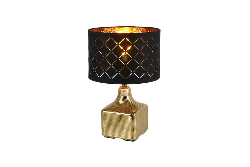 Bordslampa Mirauea Guld/Svart - Globo Lighting - Bordslampa - Fönsterlampa på fot - Hall lampa - Sängbordslampa - Fönsterlampa