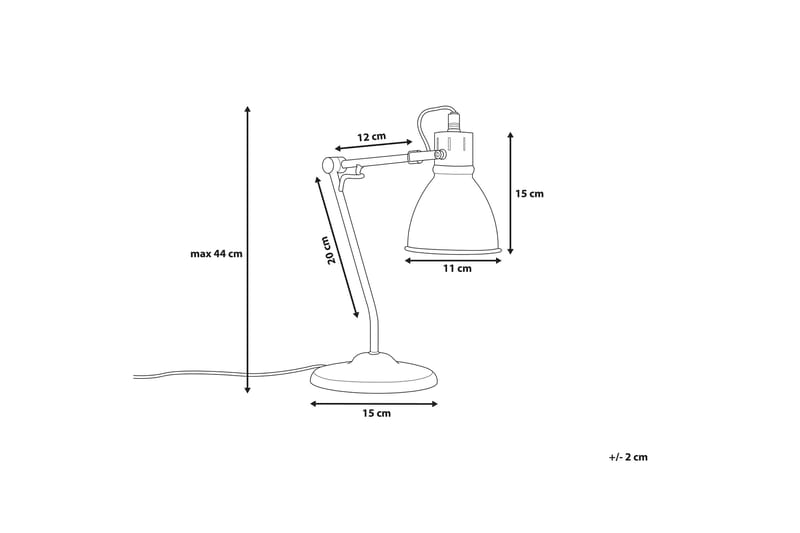 Bordslampa Monsan 15 cm - Mässing - Belysning - Lampor & belysning inomhus - Bordslampa