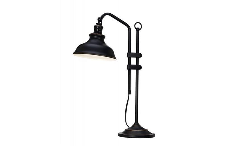 Bordslampa New Haven 18 cm Rund Svart - Cottex - Bordslampa - Fönsterlampa på fot - Hall lampa - Sängbordslampa - Fönsterlampa