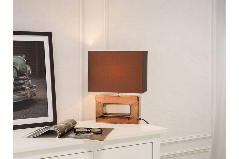 Bordslampa Onyx 16 cm - Brun - Belysning - Lampor & belysning inomhus - Bordslampa