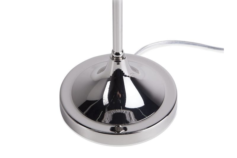 Bordslampa Sajo L 26 cm - Silver - Bordslampa - Fönsterlampa på fot - Hall lampa - Sängbordslampa - Fönsterlampa