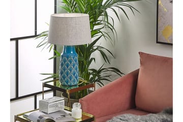 Bordslampa Sarning - Blå - Belysning - Lampor & belysning inomhus - Bordslampa