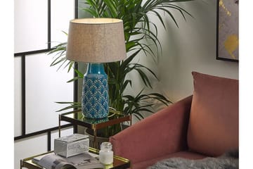 Bordslampa Sarning - Blå - Belysning - Lampor & belysning inomhus - Bordslampa