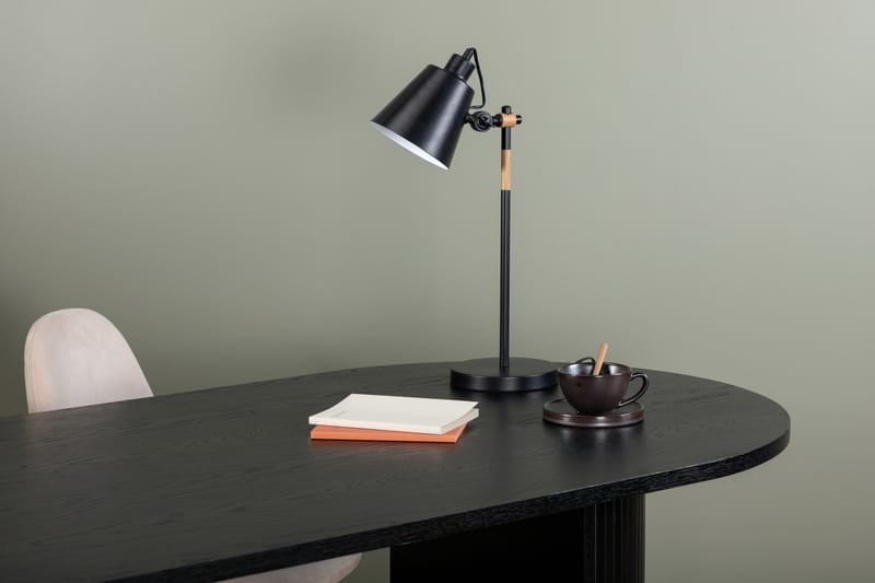Bordslampa Skottie - Svart - Bordslampa - Fönsterlampa på fot - Hall lampa - Sängbordslampa - Fönsterlampa