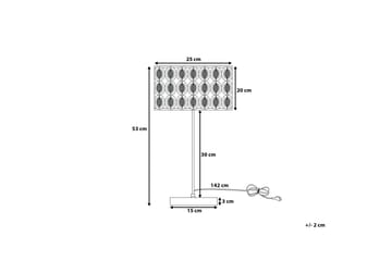 Bordslampa Tenna 25 cm - Silver - Belysning - Lampor & belysning inomhus - Bordslampa