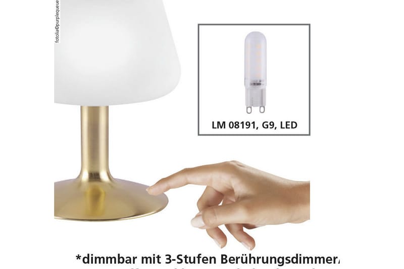 Bordslampa Till - Vit|Svart - Bordslampa - Fönsterlampa på fot - Hall lampa - Sängbordslampa - Fönsterlampa