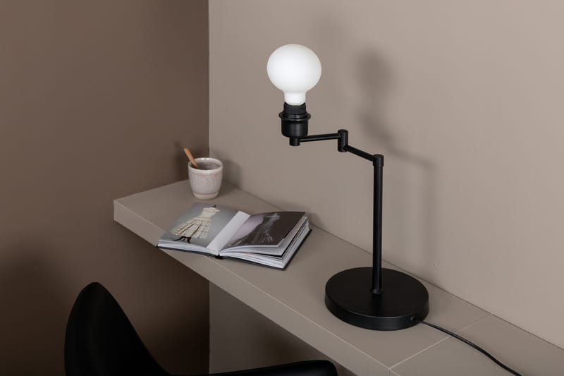 Bordslampa Virron Svart - Venture Home - Fönsterlampa - Bordslampa - Fönsterlampa på fot - Sängbordslampa - Hall lampa