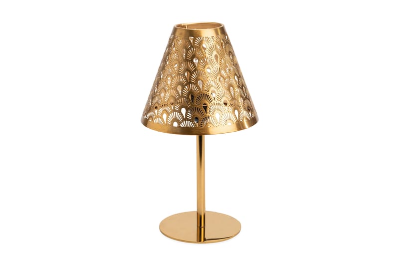 Bordslampa Vuono - Guld - Fönsterlampa - Bordslampa - Fönsterlampa på fot - Sängbordslampa - Hall lampa