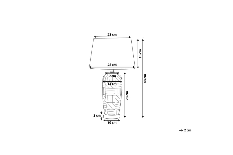 Bordslampa Wiegenhof - Beige - Belysning - Lampor & belysning inomhus - Bordslampa