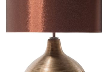 Bordslampa Yakima 28 cm - Brun - Belysning - Lampor & belysning inomhus - Bordslampa