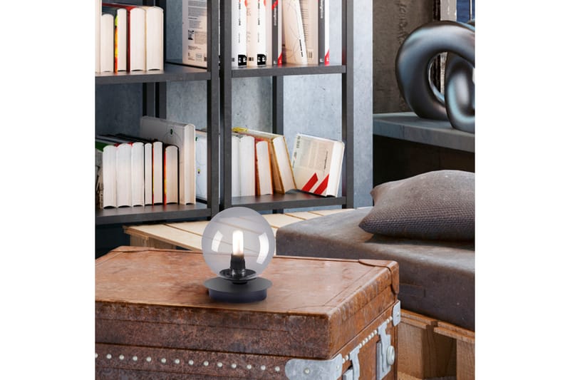 Bordslampa Zinacan 12x12 cm - Svart - Belysning - Lampor & belysning inomhus - Bordslampa